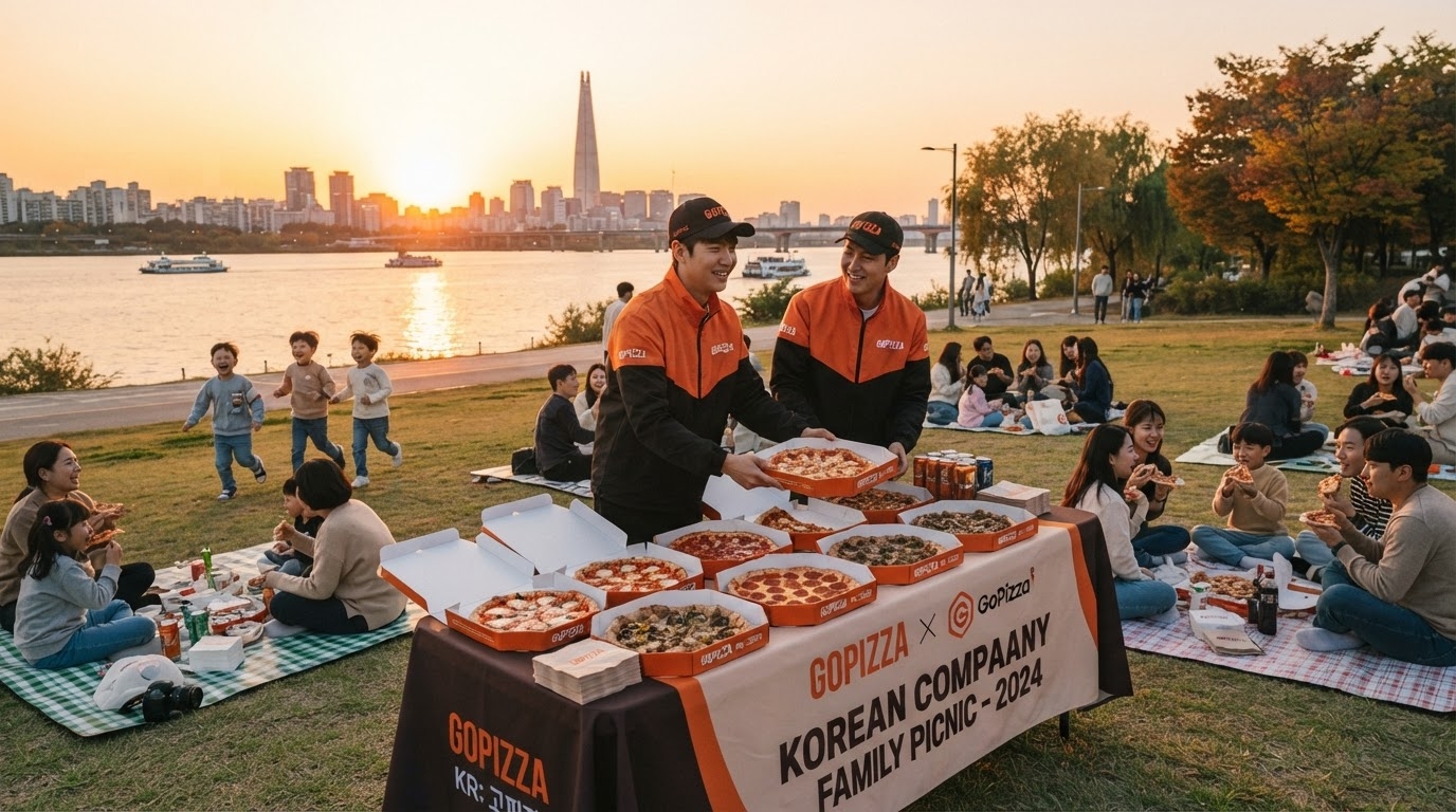 강변 노을 피크닉